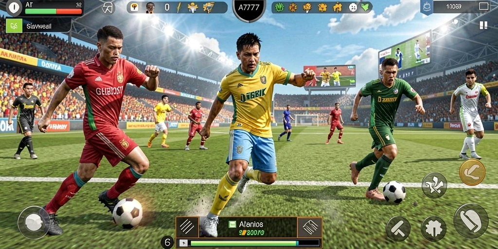 Tampilan gameplay A7777 yang mendebarkan dan penuh aksi.