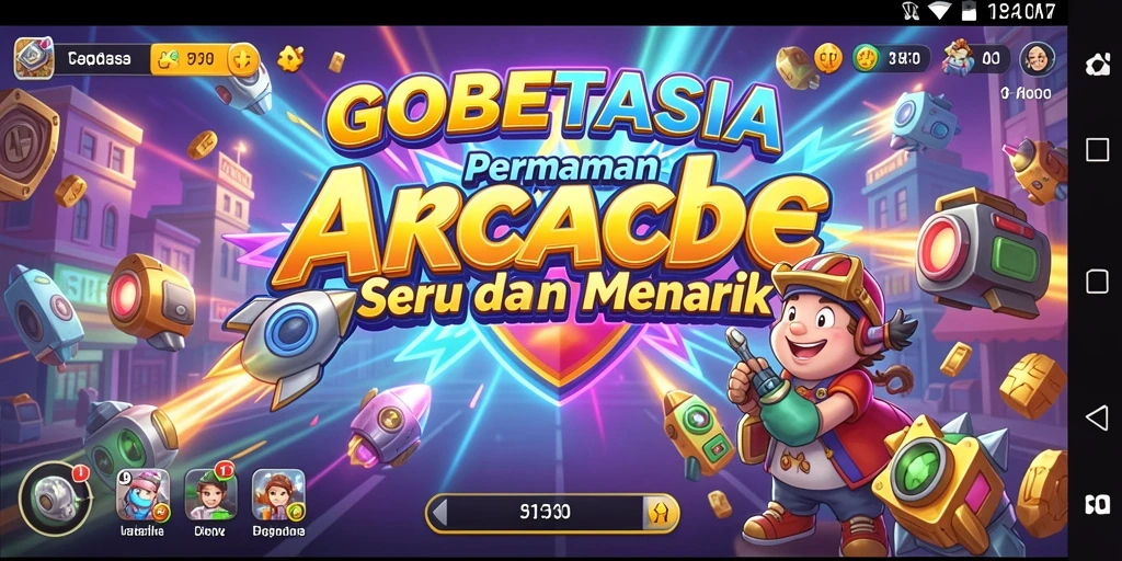 Tangkapan layar gameplay seru dari GOBETASIA yang memukau.