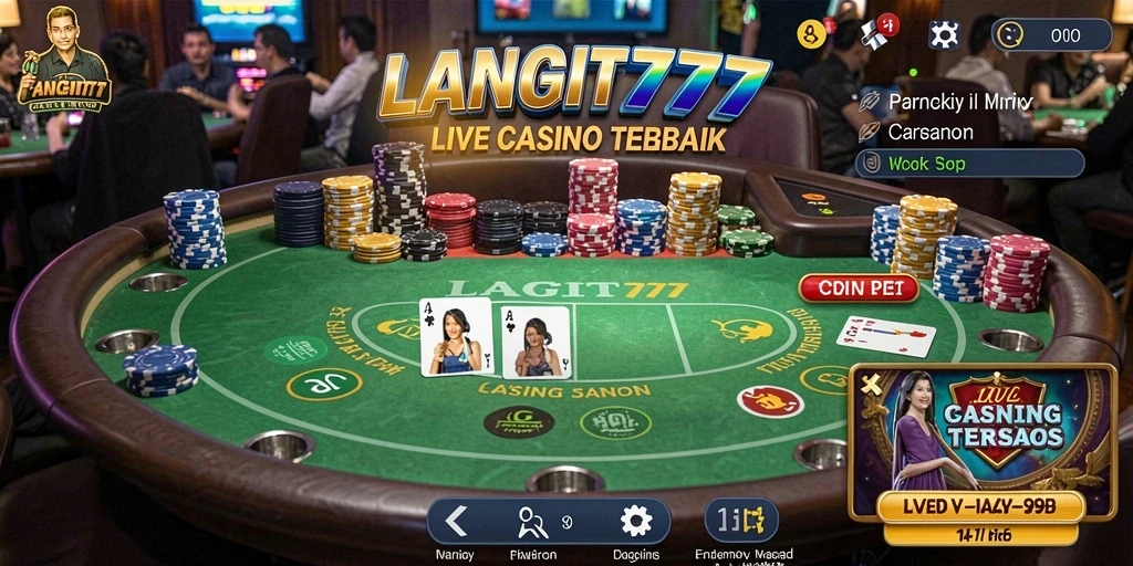Tampilan gameplay Live Casino yang mengasyikkan dan interaktif.