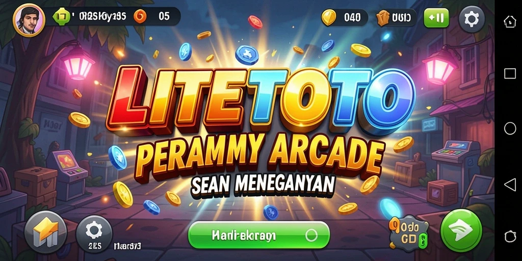 Tampilan seru gameplay LITETOTO yang mendebarkan.