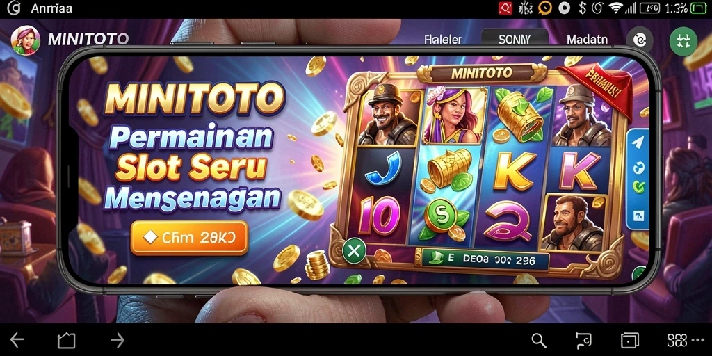 Tangkapan layar permainan Slot MINITOTO yang menampilkan grafik dan animasi menawan.