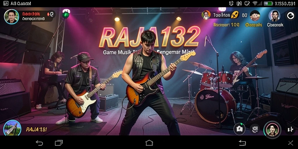 Tampilan gameplay Music di RAJA132 yang menarik.