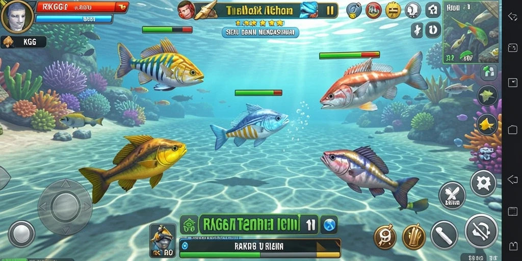 Gameplay seru menembak ikan di RKGG.