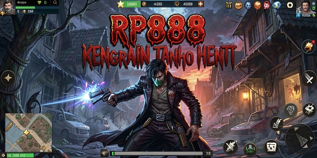 Tangkapan layar gameplay menampilkan suasana menyeramkan yang intens.
