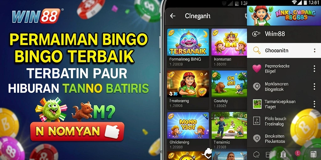 Screenshot gameplay WIN88 menunjukkan keseruan permainan Bingo yang interaktif.