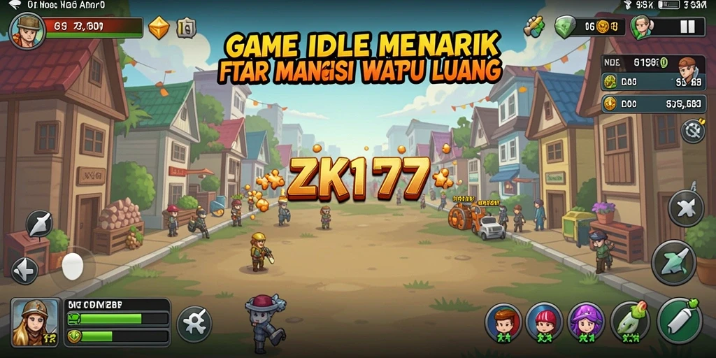 Tampilan menarik dari gameplay ZK1177 yang menggugah selera.
